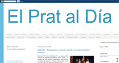 Desktop Screenshot of elprataldia.com